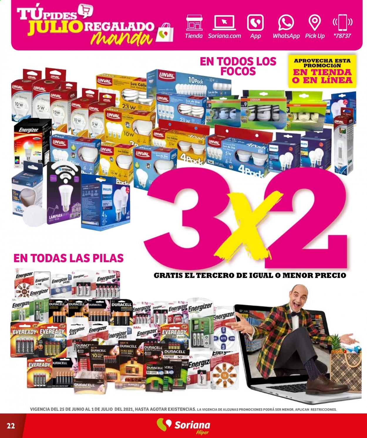 Catálogo Soriana Híper - 25.6.2021 - 1.7.2021. Página 22