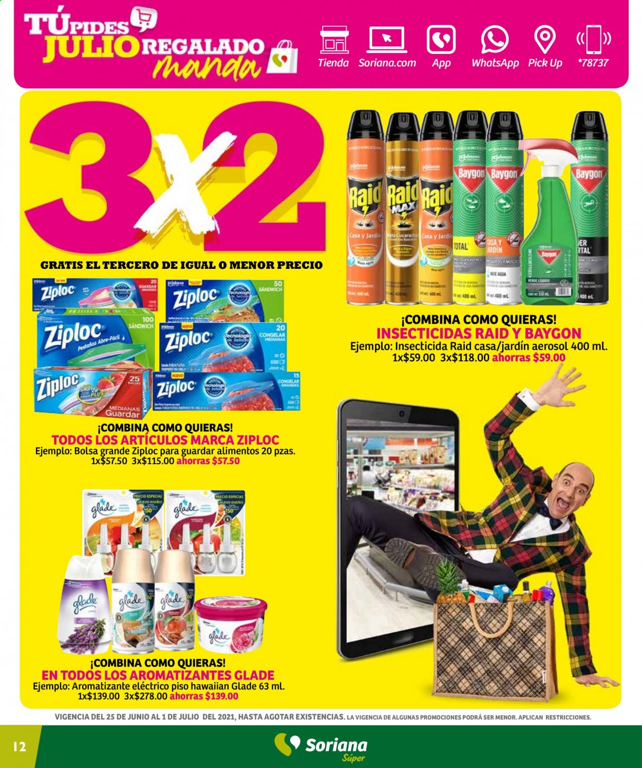 Catálogo Soriana Súper - 25.6.2021 - 1.7.2021. Página 12