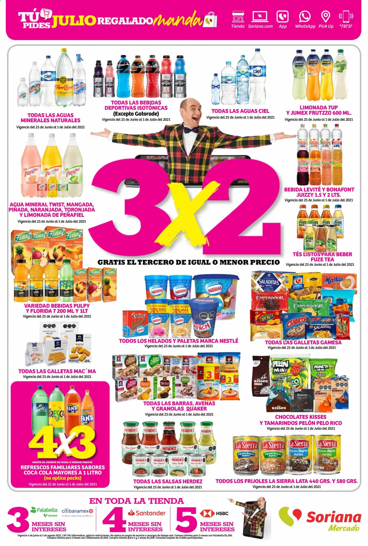 Catálogo Soriana Mercado - 25.6.2021 - 1.7.2021. Página 3
