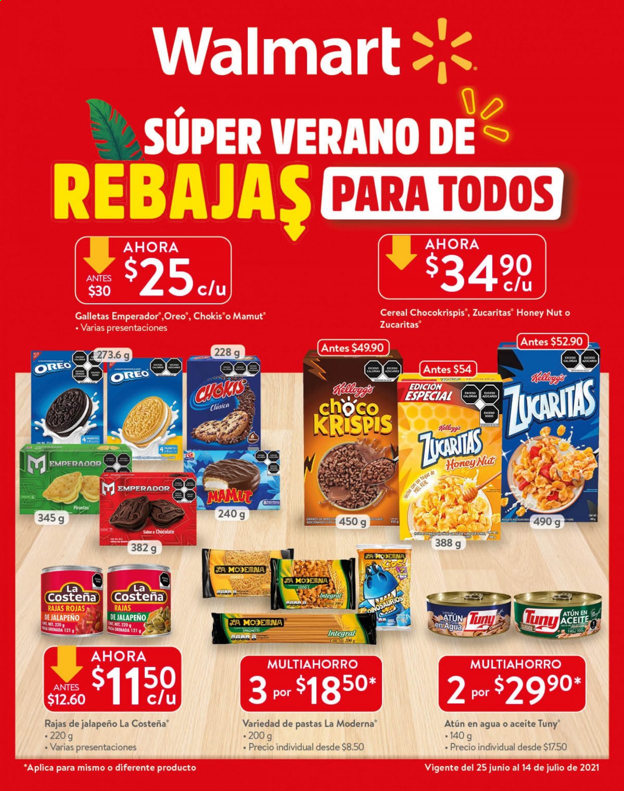 Catálogo Walmart - 25.6.2021 - 14.7.2021. Página 1