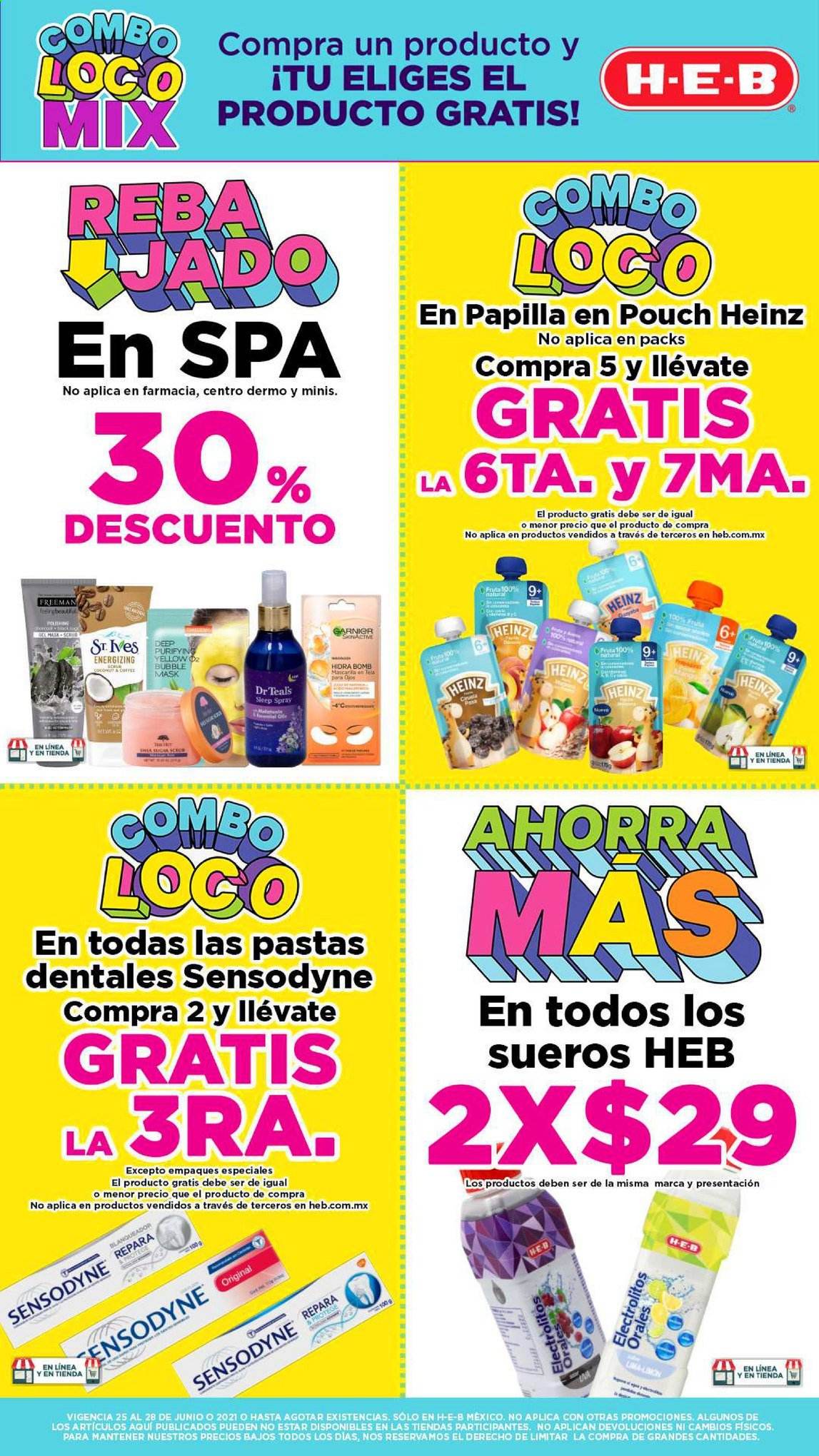 Catálogo H-E-B - 25.6.2021 - 28.6.2021. Página 6