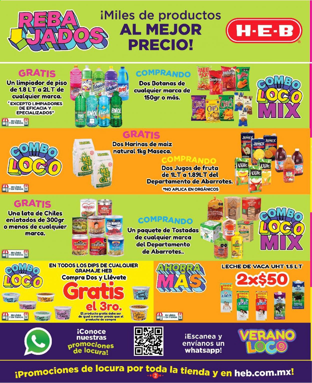 Catálogo H-E-B - 25.6.2021 - 1.7.2021. Página 2