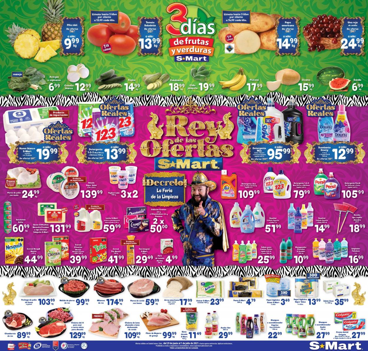 Catálogo S-Mart - 29.6.2021 - 1.7.2021. Página 1