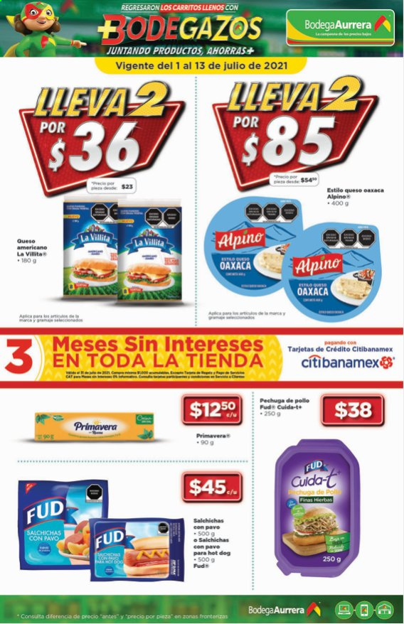 Catálogo Bodega Aurrerá - 1.7.2021 - 13.7.2021. Página 4