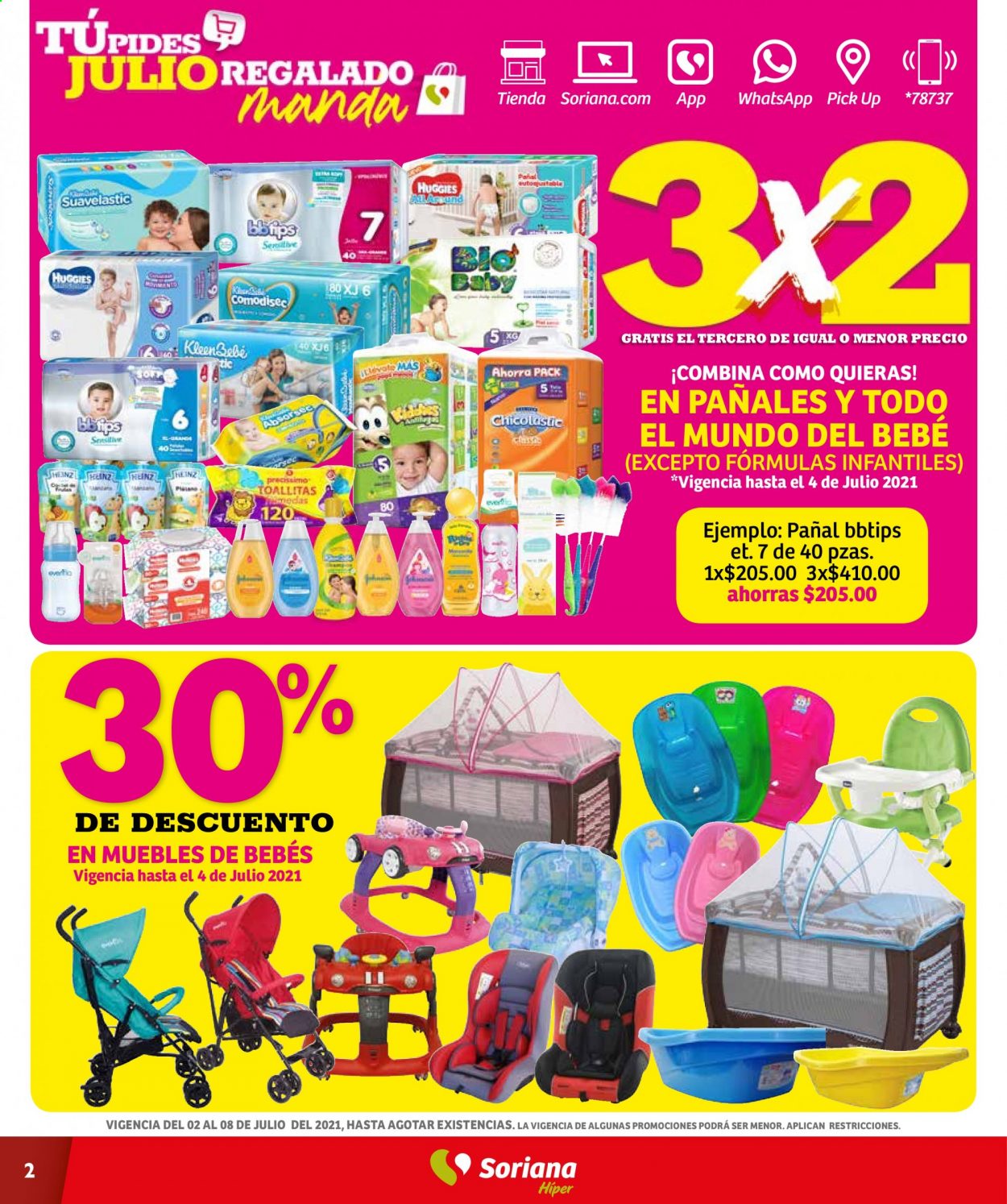 Catálogo Soriana Híper - 2.7.2021 - 8.7.2021. Página 2