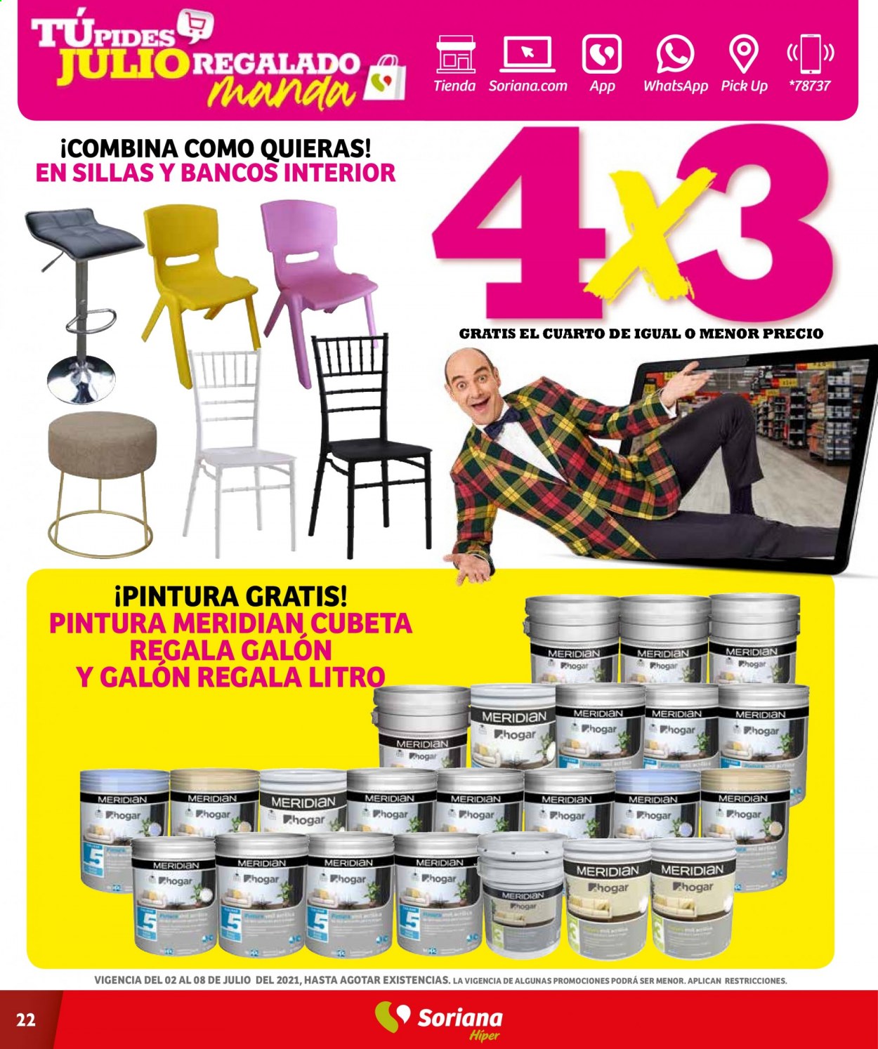 Catálogo Soriana Híper - 2.7.2021 - 8.7.2021. Página 22