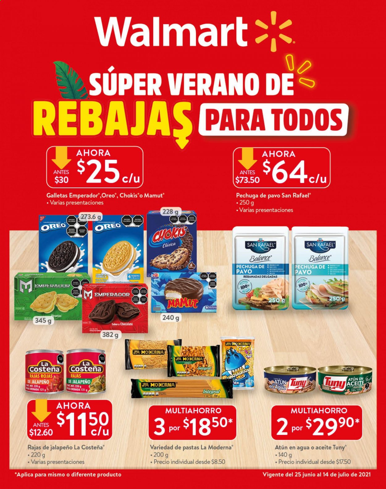 Catálogo Walmart - 25.6.2021 - 14.7.2021. Página 1