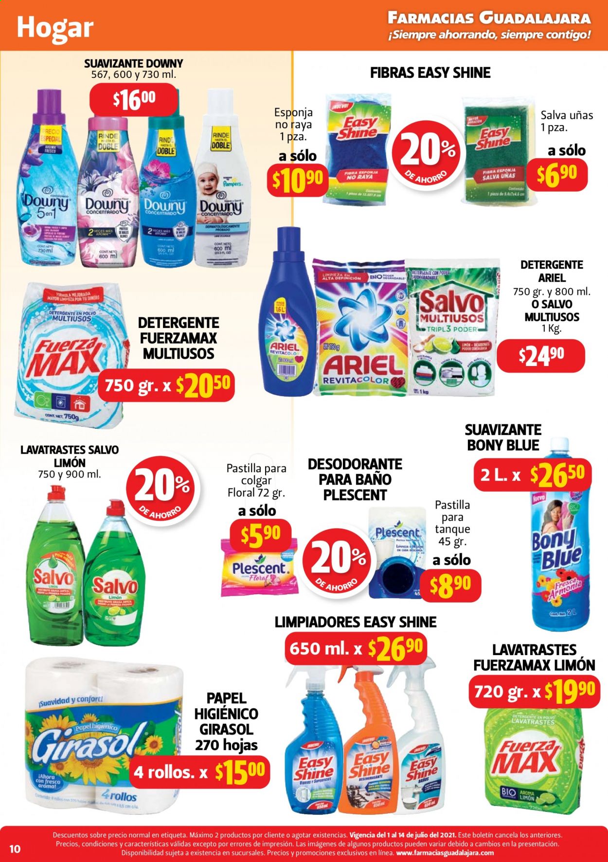 Catálogo Farmacias Guadalajara - 1.7.2021 - 14.7.2021. Página 10
