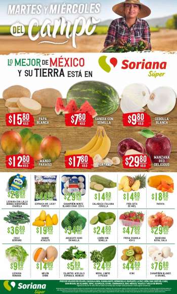 Folleto actual Soriana Súper - 6.7.2021 - 7.7.2021.