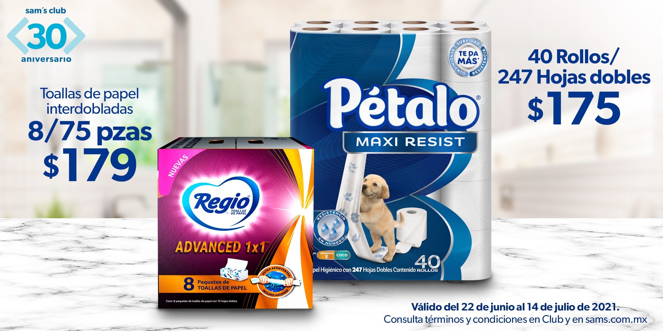 Catálogo Sam's Club - 22.6.2021 - 14.7.2021. Página 1