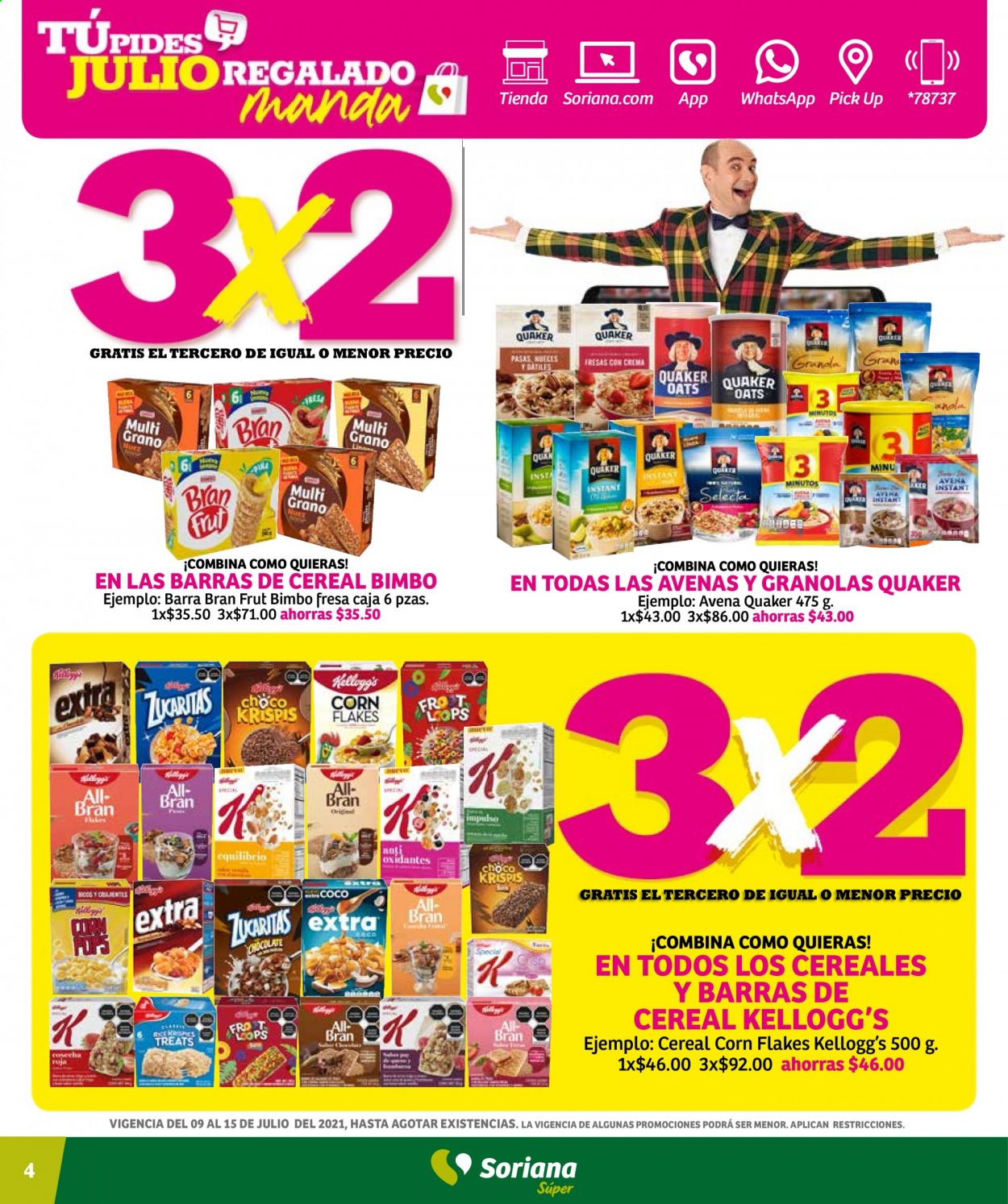 Catálogo Soriana Súper - 9.7.2021 - 15.7.2021. Página 4