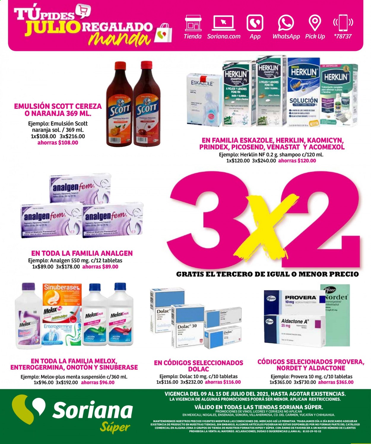 Catálogo Soriana Súper - 9.7.2021 - 15.7.2021. Página 21