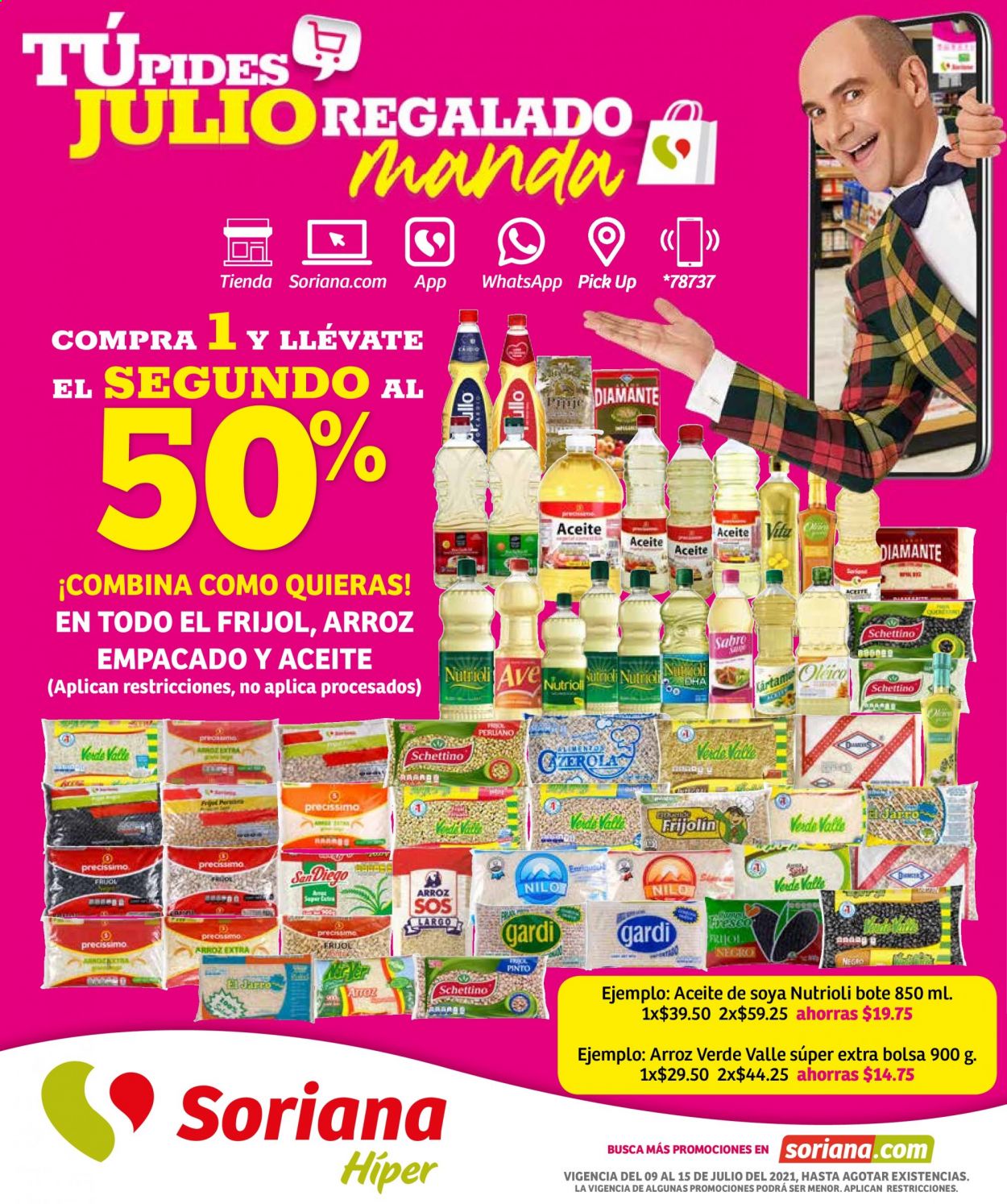 Catálogo Soriana Híper - 9.7.2021 - 15.7.2021. Página 1