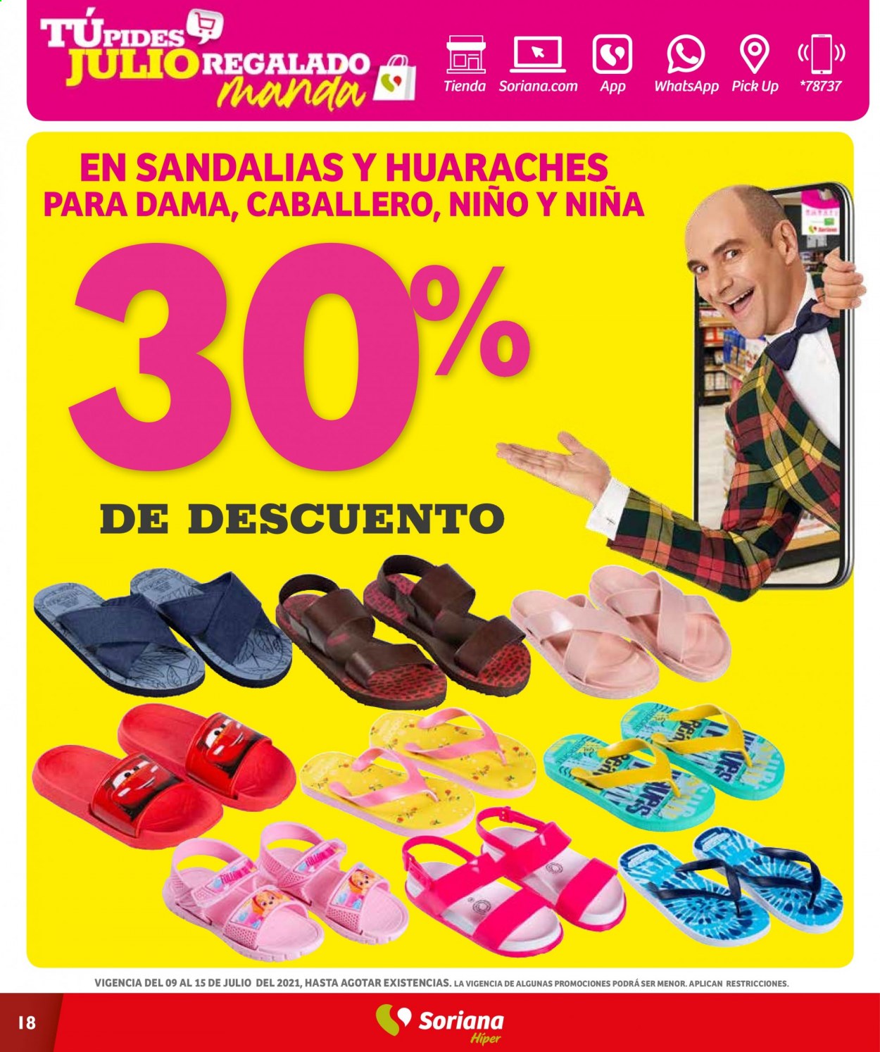 Catálogo Soriana Híper - 9.7.2021 - 15.7.2021. Página 18