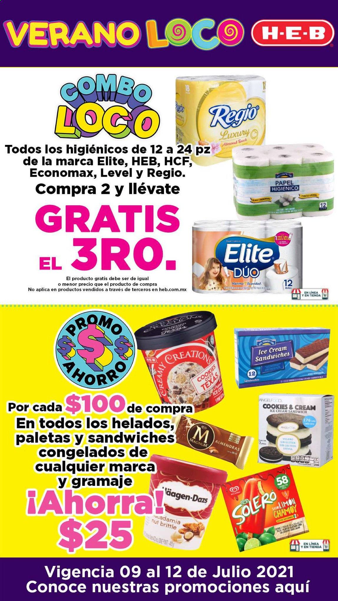 Catálogo H-E-B - 9.7.2021 - 12.7.2021. Página 1