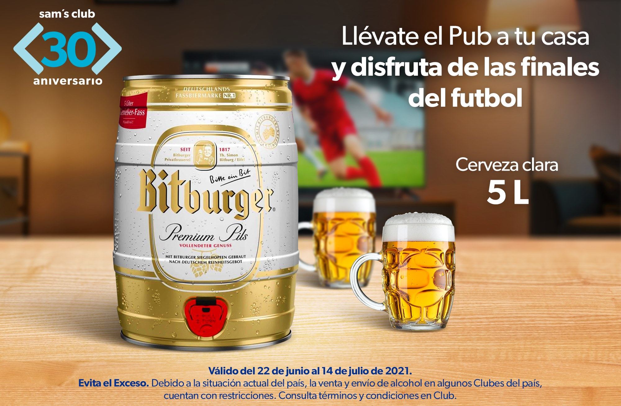 Catálogo Sam's Club - 22.6.2021 - 14.7.2021. Página 1