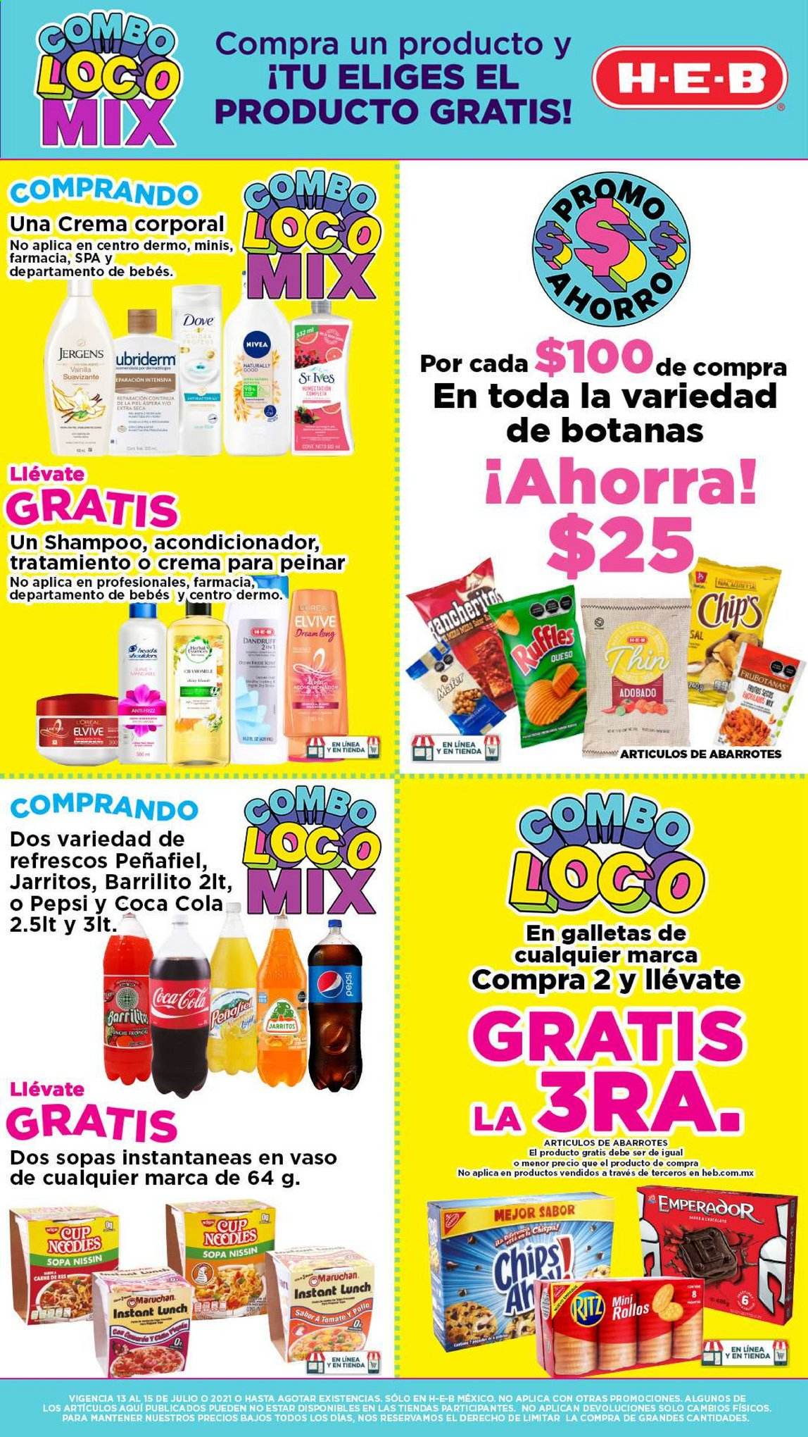 Catálogo H-E-B - 13.7.2021 - 15.7.2021. Página 2