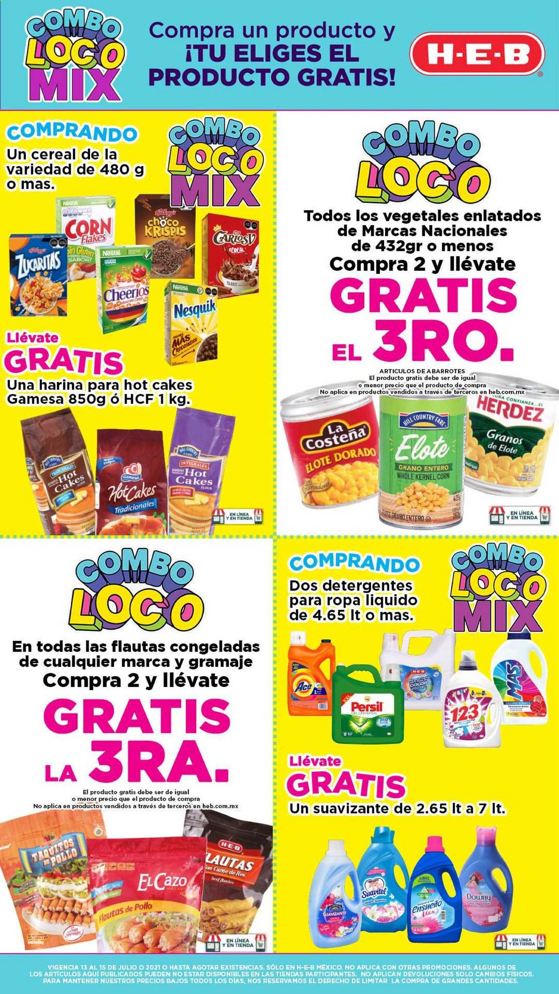 Catálogo H-E-B - 13.7.2021 - 15.7.2021. Página 4