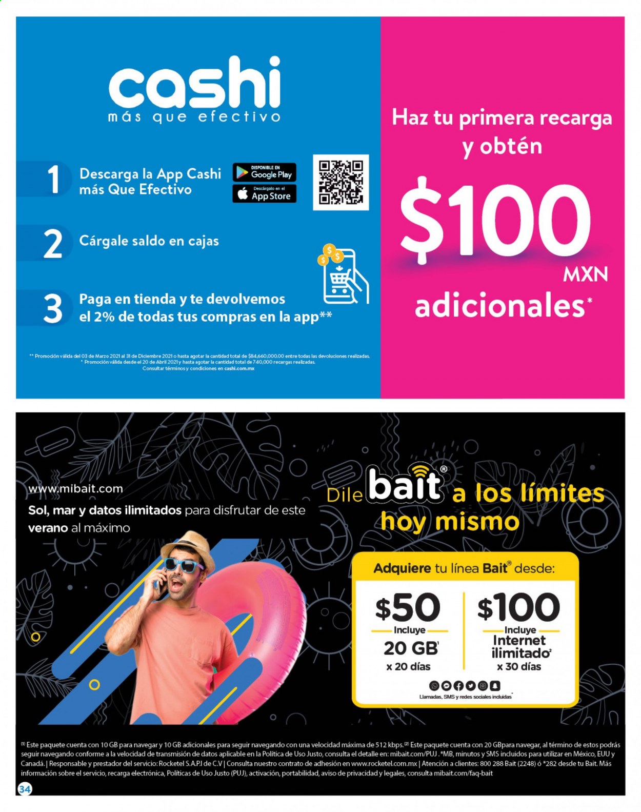 Catálogo Walmart - 15.7.2021 - 29.7.2021. Página 34