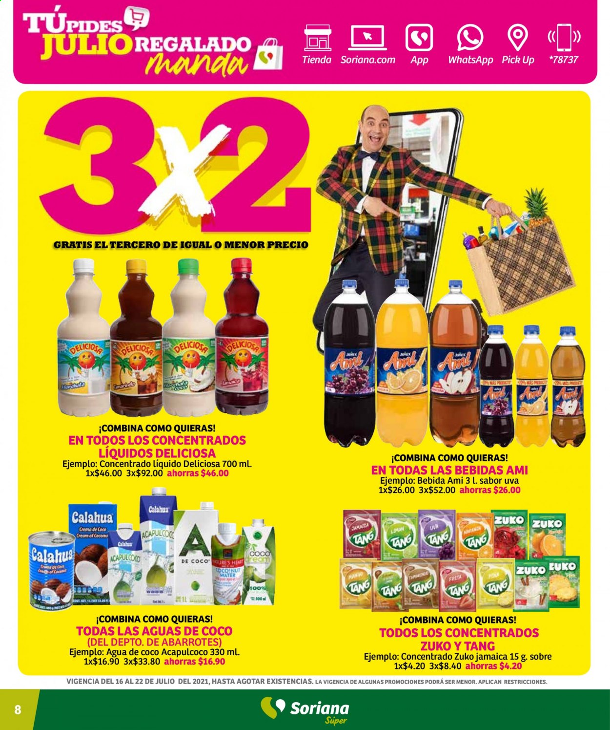 Catálogo Soriana Súper - 16.7.2021 - 22.7.2021. Página 8