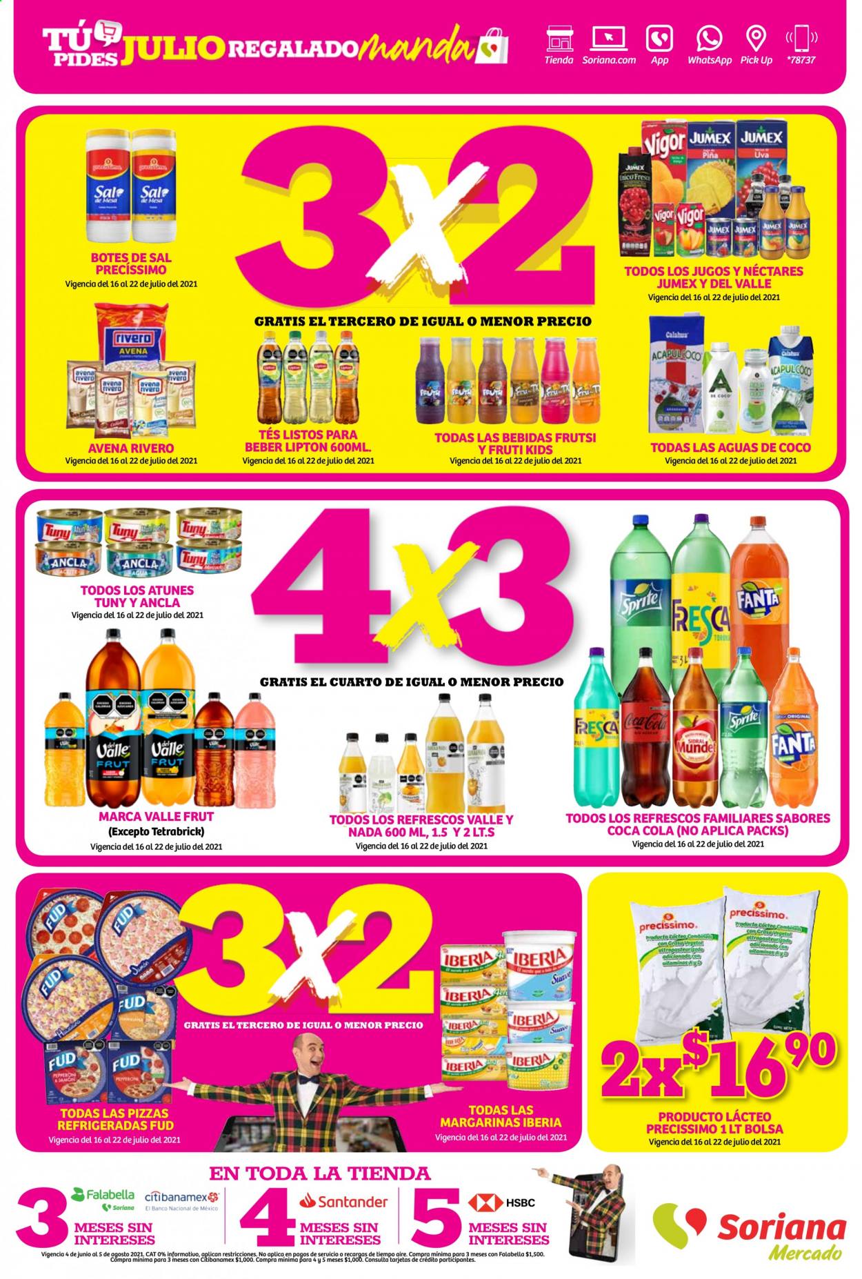 Catálogo Soriana Mercado - 16.7.2021 - 22.7.2021. Página 3