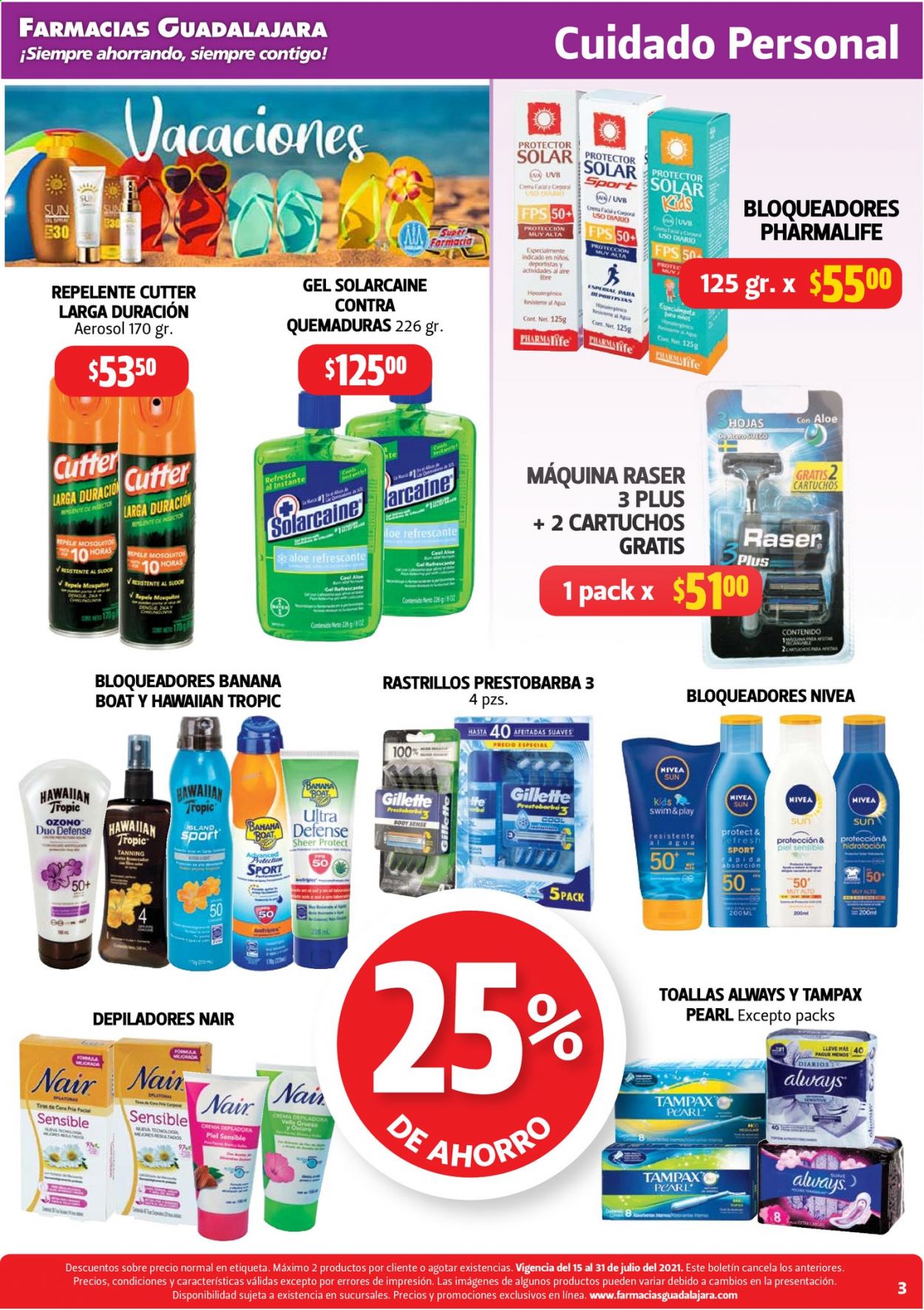 Catálogo Farmacias Guadalajara - 15.7.2021 - 31.7.2021. Página 3