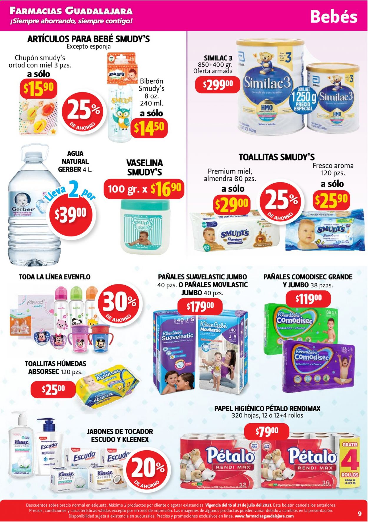 Catálogo Farmacias Guadalajara - 15.7.2021 - 31.7.2021. Página 9