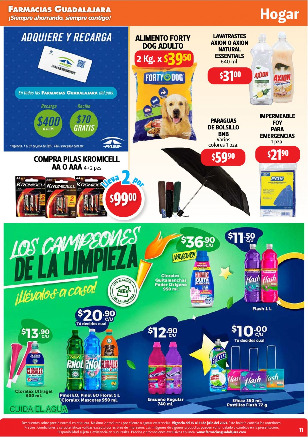 Catálogo Farmacias Guadalajara - 15.7.2021 - 31.7.2021. Página 11