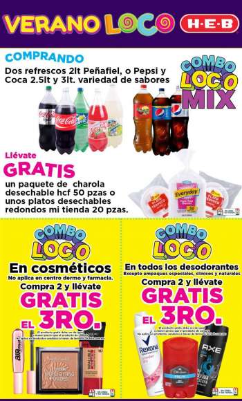 Folleto actual H-E-B - 16.7.2021 - 19.7.2021.
