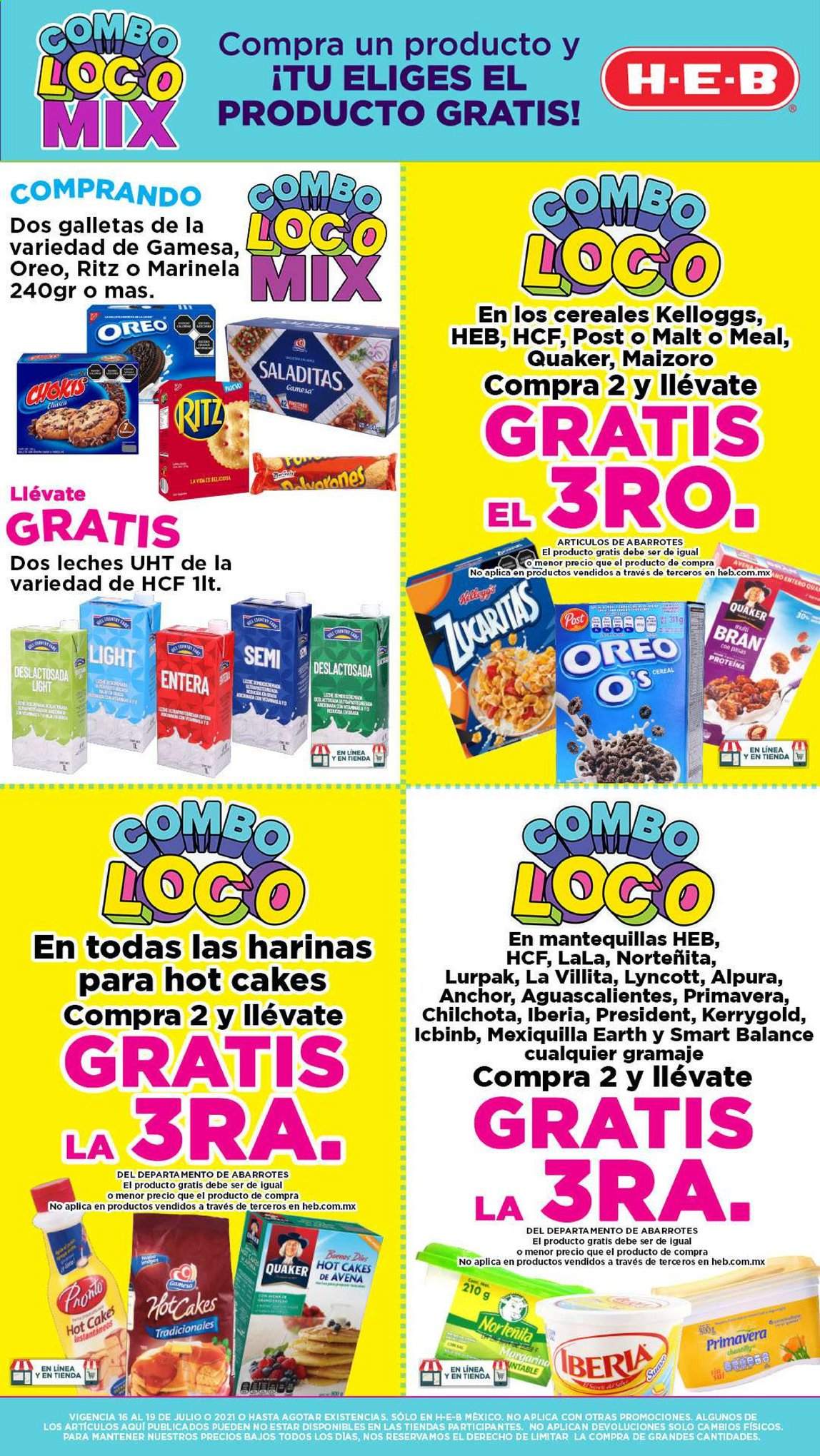 Catálogo H-E-B - 16.7.2021 - 19.7.2021. Página 2