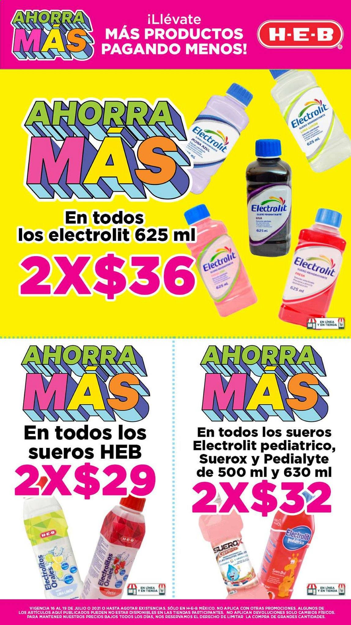 Catálogo H-E-B - 16.7.2021 - 19.7.2021. Página 10