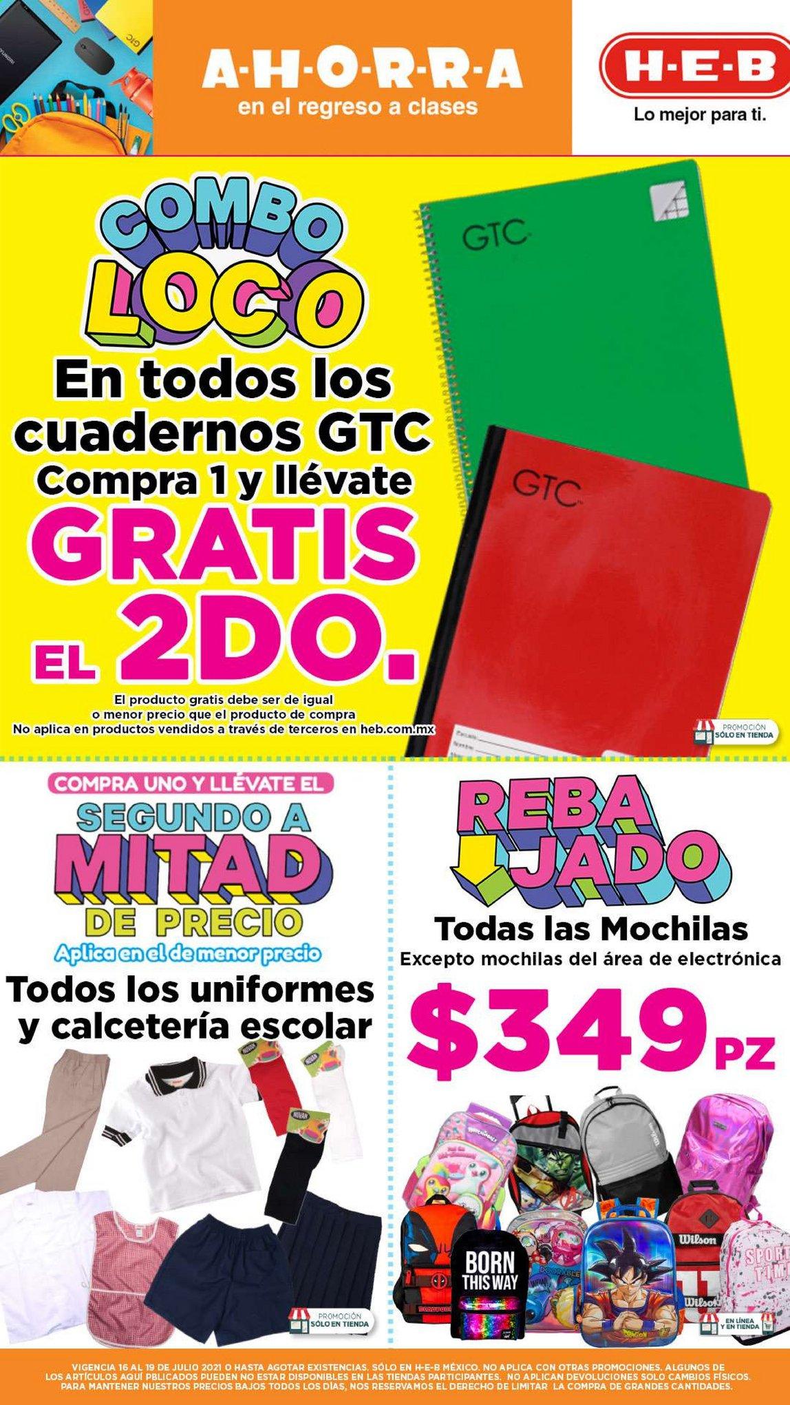 Catálogo H-E-B - 16.7.2021 - 19.7.2021. Página 16