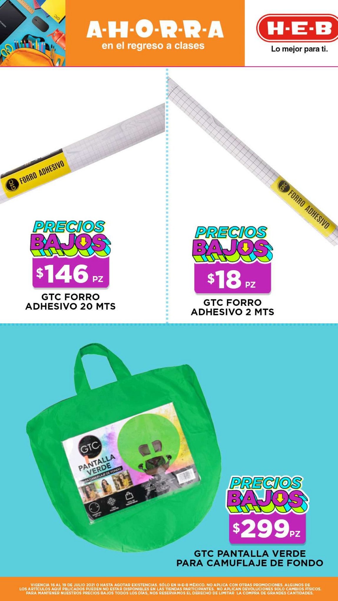 Catálogo H-E-B - 16.7.2021 - 19.7.2021. Página 18