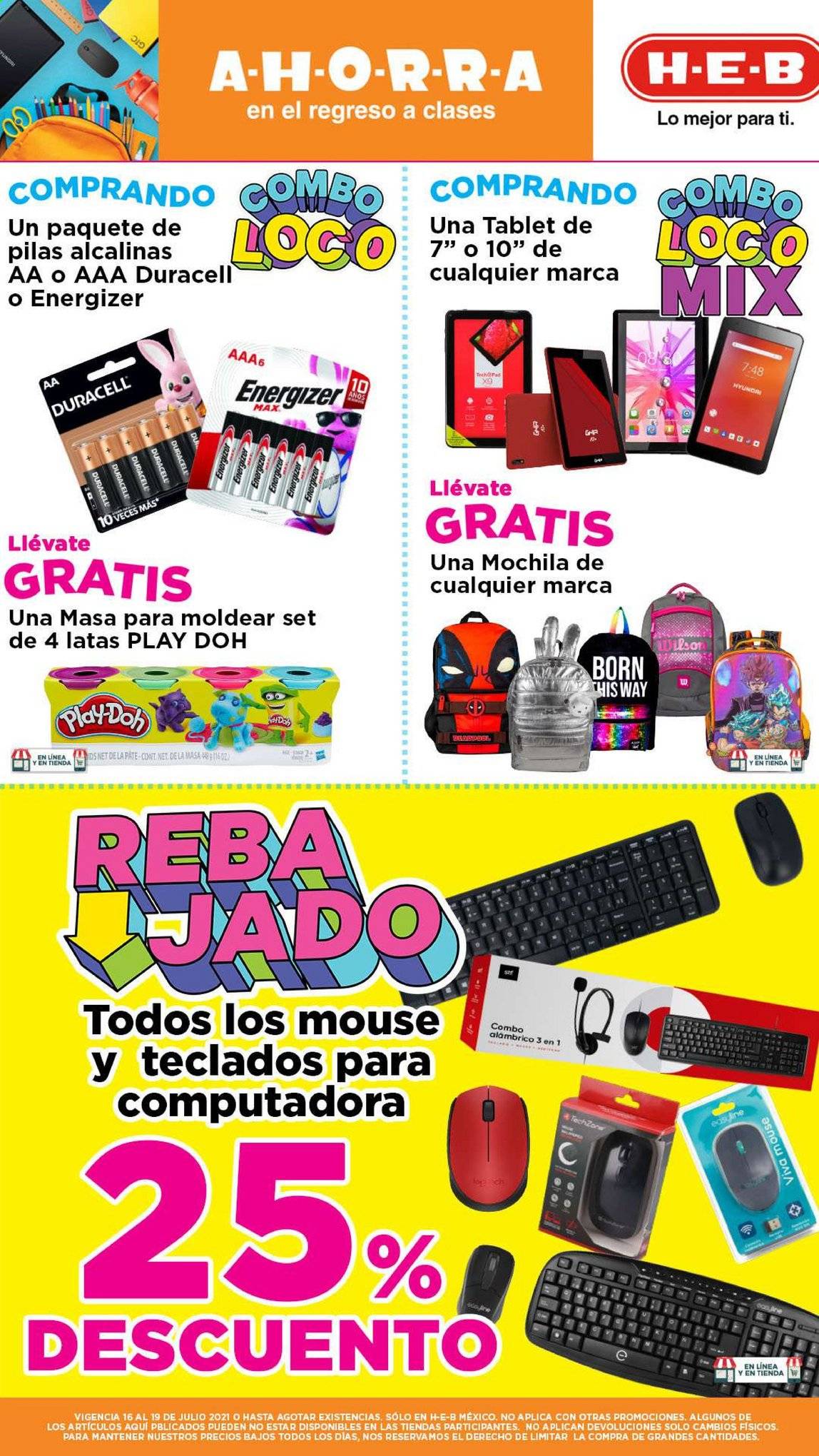 Catálogo H-E-B - 16.7.2021 - 19.7.2021. Página 20