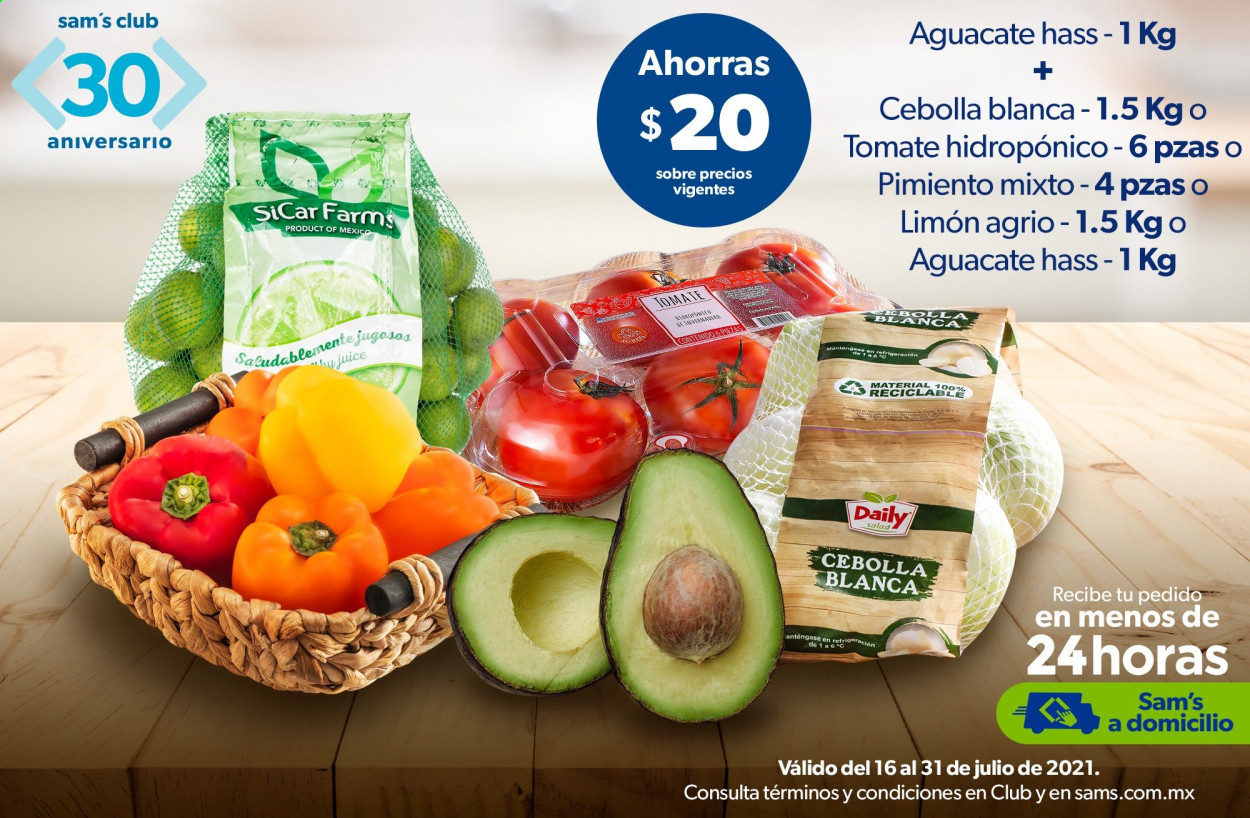 Catálogo Sam's Club - 16.7.2021 - 31.7.2021. Página 1