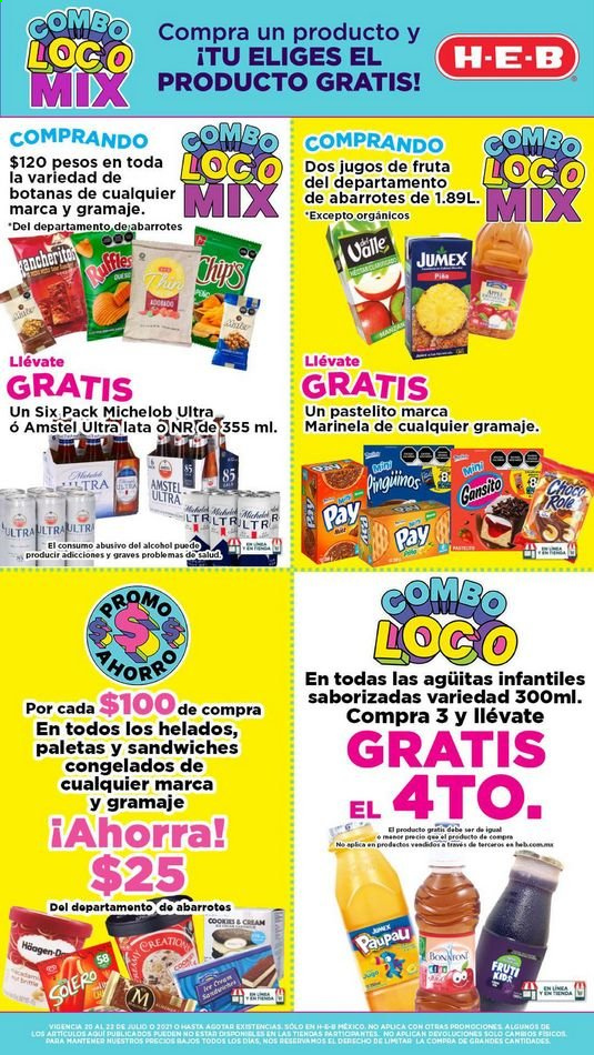 Catálogo H-E-B - 20.7.2021 - 22.7.2021. Página 3