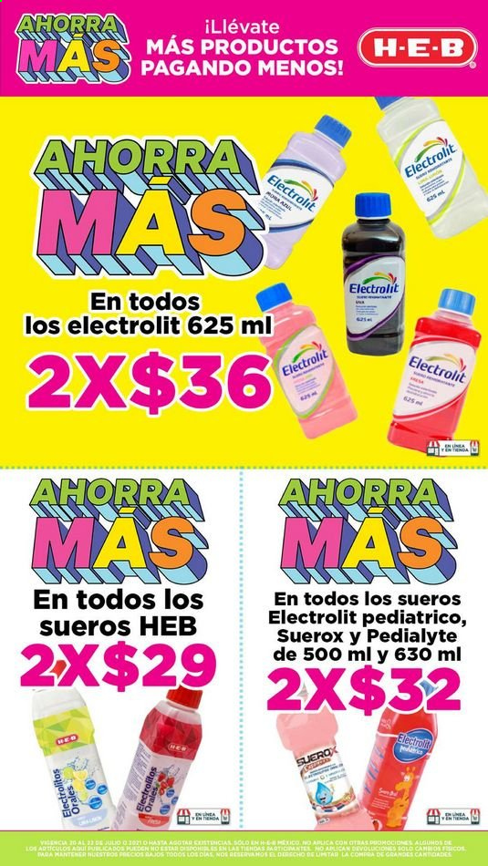 Catálogo H-E-B - 20.7.2021 - 22.7.2021. Página 10