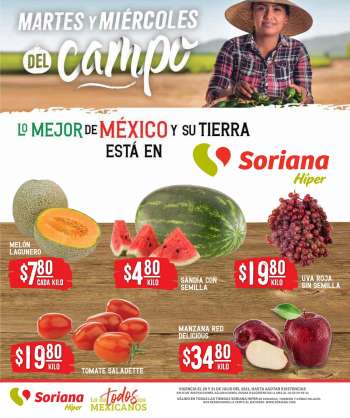 Folleto actual Soriana Híper - 20.7.2021 - 20.7.2021.