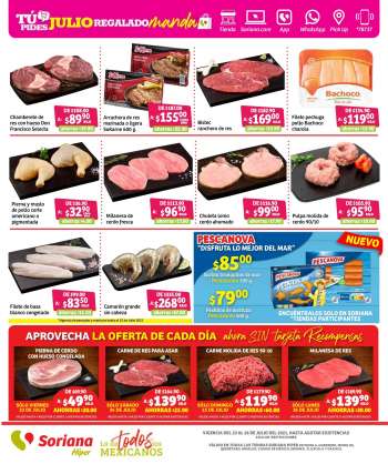 Folleto actual Soriana Híper - 23.7.2021 - 26.7.2021.