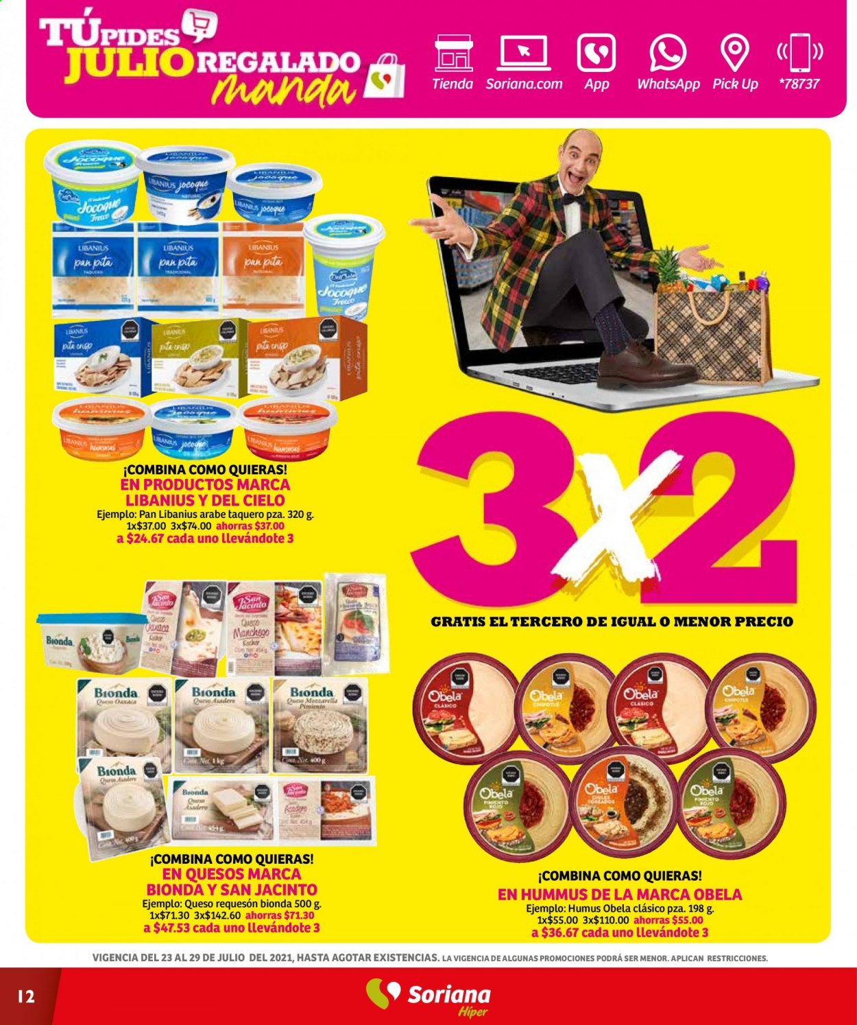 Catálogo Soriana Híper - 23.7.2021 - 29.7.2021. Página 12