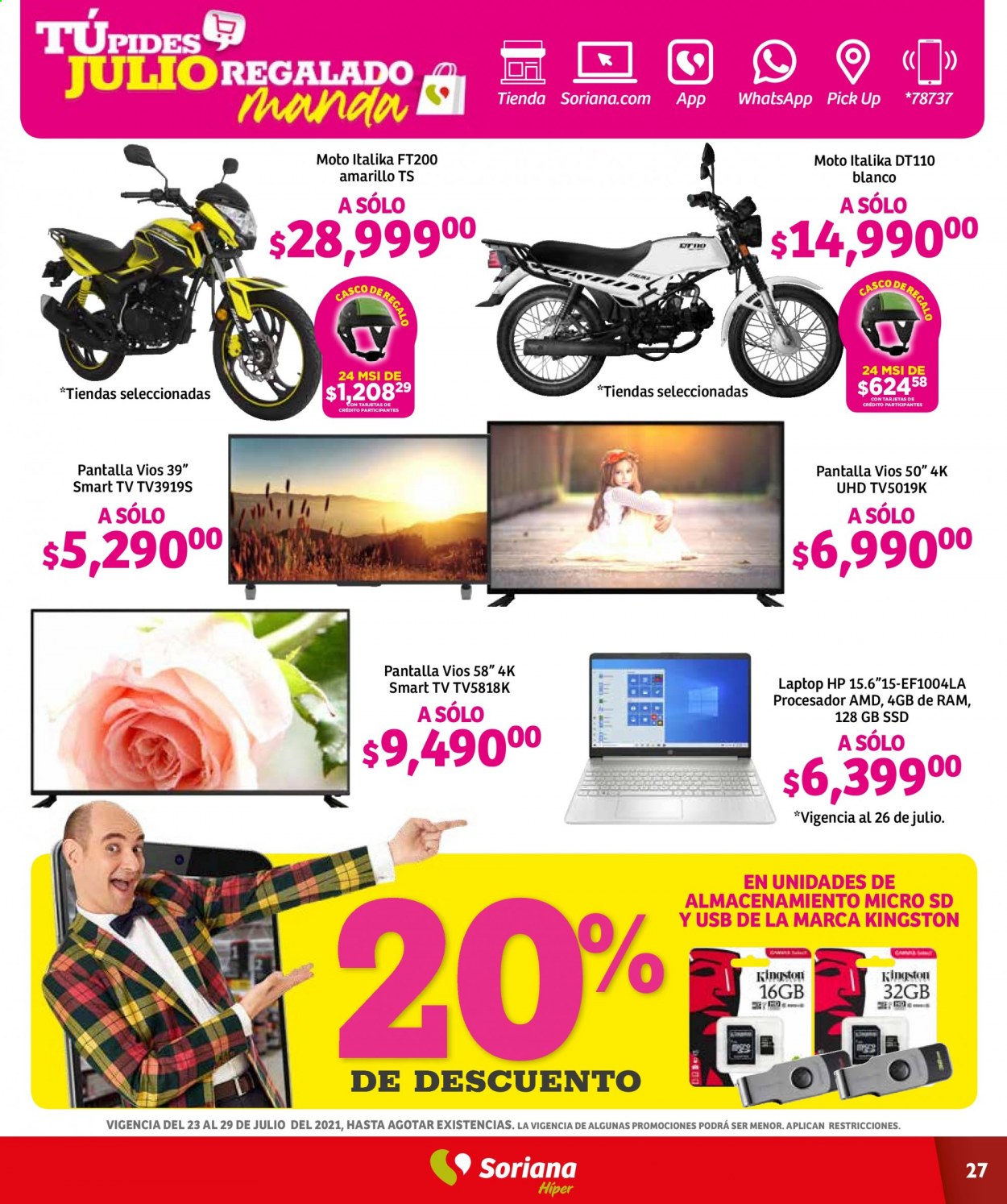 Catálogo Soriana Híper - 23.7.2021 - 29.7.2021. Página 27