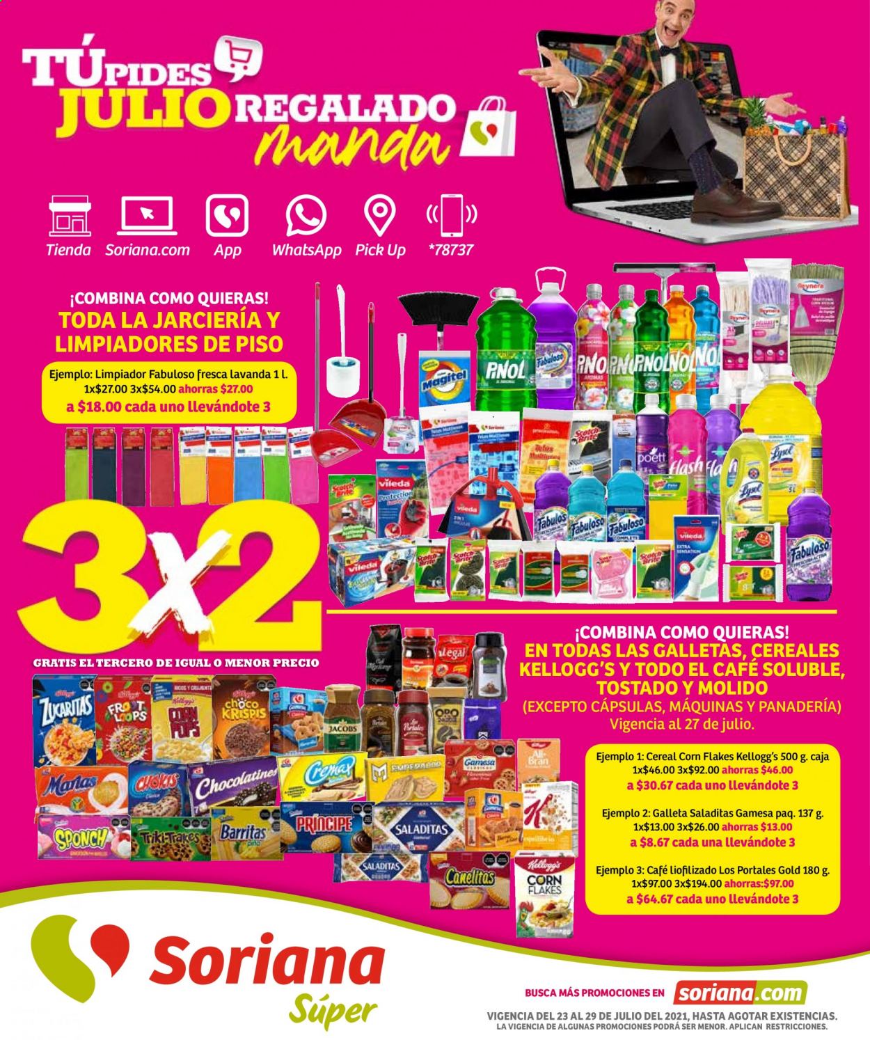 Catálogo Soriana Súper - 23.7.2021 - 29.7.2021. Página 1