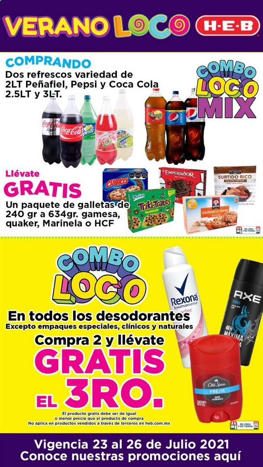 Catálogo H-E-B - 23.7.2021 - 26.7.2021. Página 1