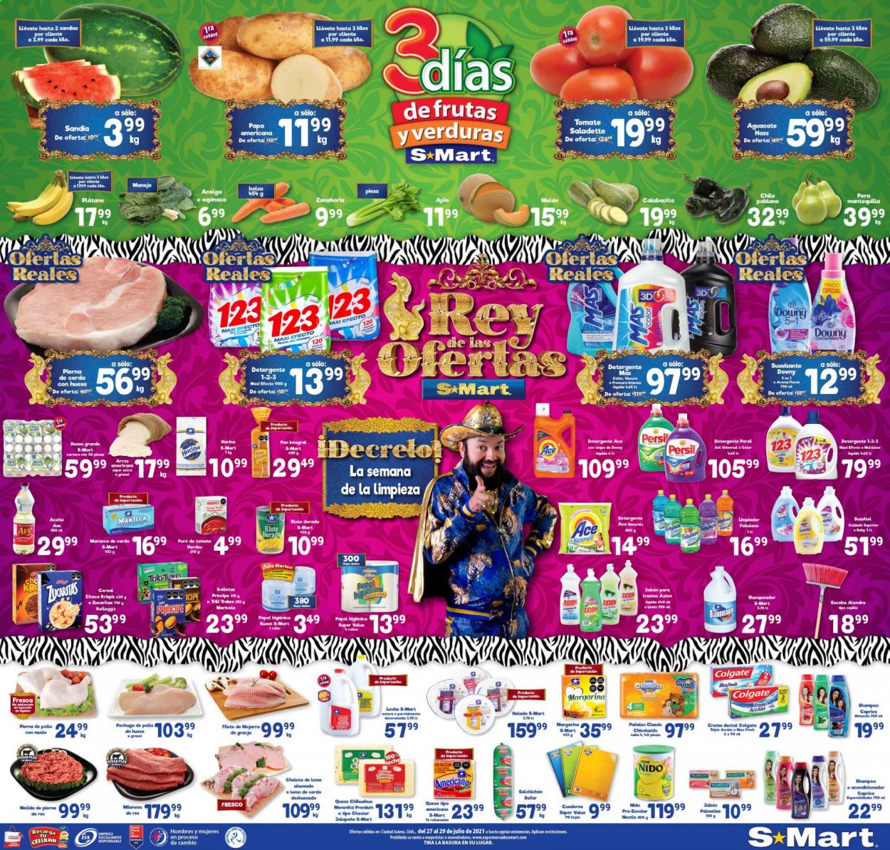 Catálogo S-Mart - 27.7.2021 - 29.7.2021. Página 1