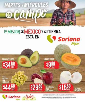 Folleto actual Soriana Híper - 27.7.2021 - 28.7.2021.