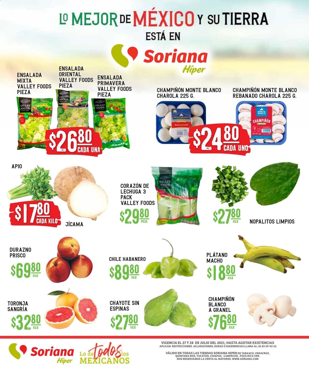 Catálogo Soriana Híper - 27.7.2021 - 28.7.2021. Página 3
