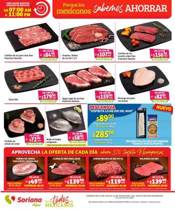 Folleto actual Soriana Híper - 30.7.2021 - 2.8.2021.