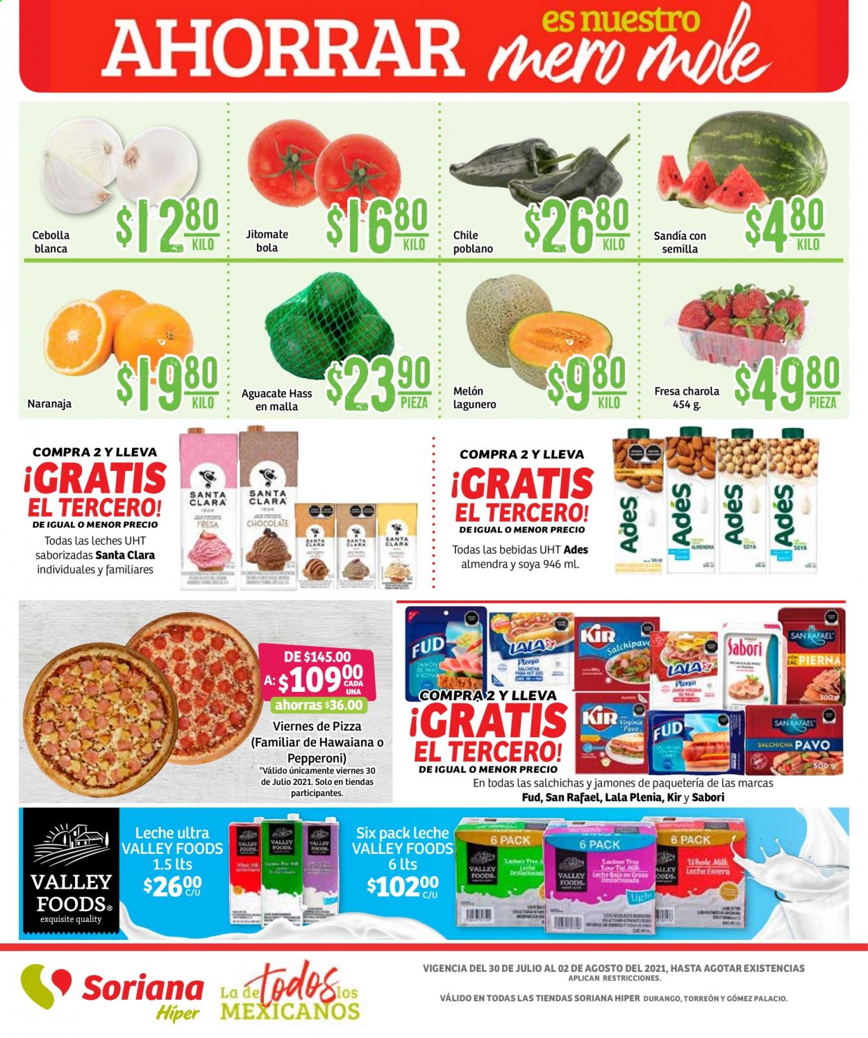 Catálogo Soriana Híper - 30.7.2021 - 2.8.2021. Página 2
