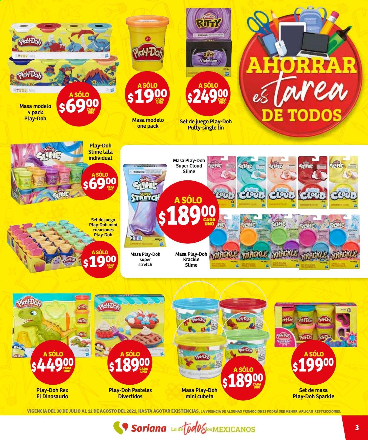 Catálogo Soriana Híper - 30.7.2021 - 12.8.2021. Página 3