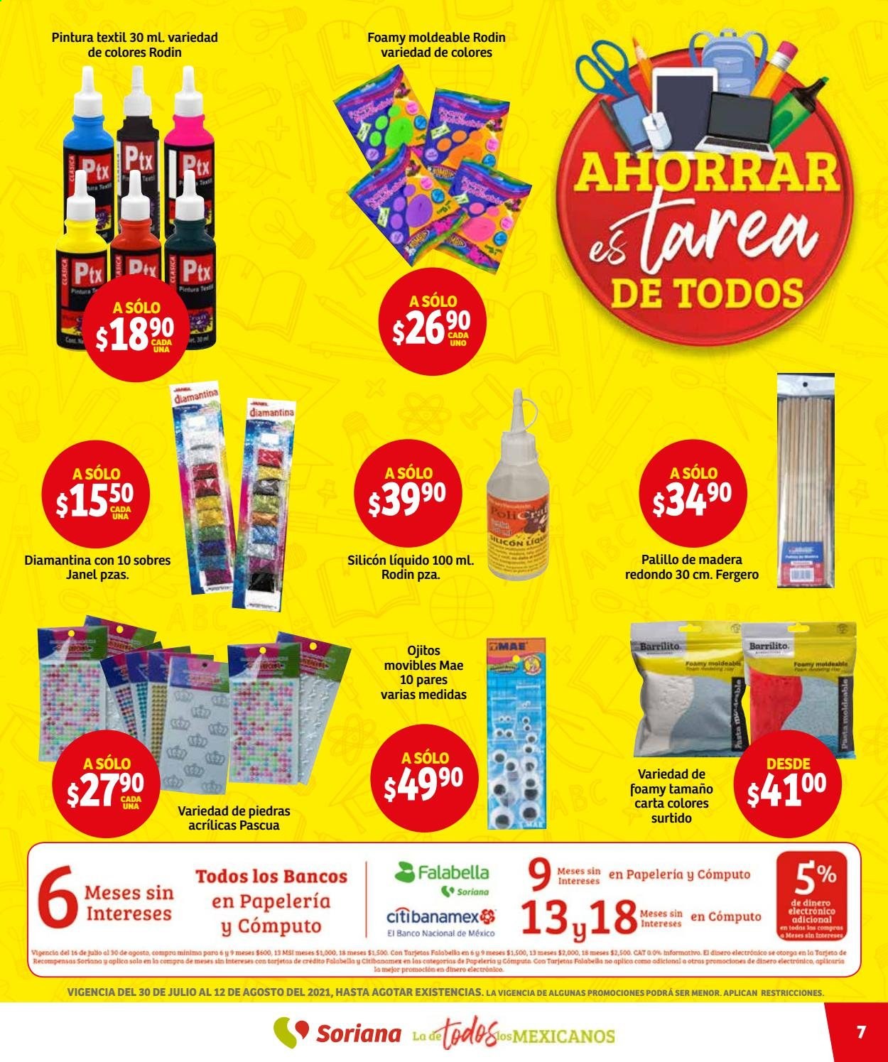 Catálogo Soriana Híper - 30.7.2021 - 12.8.2021. Página 7